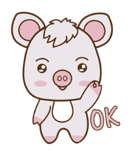 Lovely Piggy sticker #623846