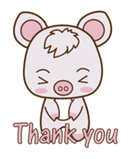 Lovely Piggy sticker #623848