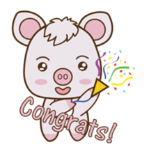 Lovely Piggy sticker #623850