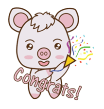 Lovely Piggy sticker #623850