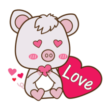 Lovely Piggy sticker #623851