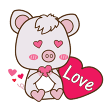 Lovely Piggy sticker #623851