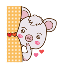 Lovely Piggy sticker #623852