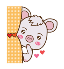 Lovely Piggy sticker #623852