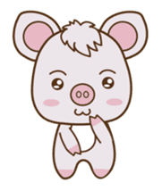 Lovely Piggy sticker #623859