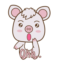 Lovely Piggy sticker #623872