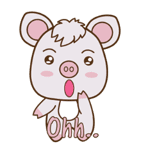 Lovely Piggy sticker #623872