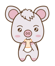 Lovely Piggy sticker #623876