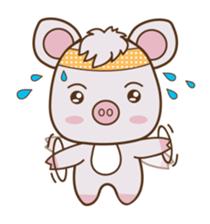 Lovely Piggy sticker #623877