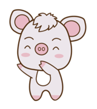 Lovely Piggy sticker #623878