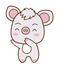Lovely Piggy sticker #623878