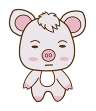Lovely Piggy sticker #623879