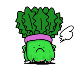 Angry vegetables sticker #624211