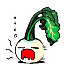 Angry vegetables sticker #624219