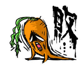 Angry vegetables sticker #624228