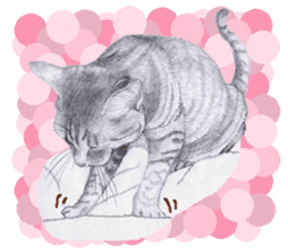 My cat Tama's stamps sticker #624335