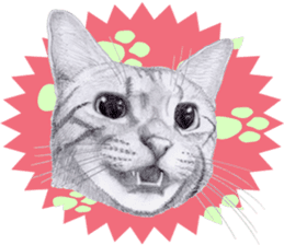 My cat Tama's stamps sticker #624339