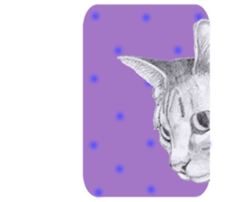 My cat Tama's stamps sticker #624345