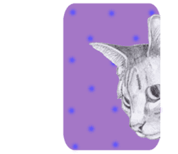 My cat Tama's stamps sticker #624345