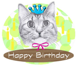 My cat Tama's stamps sticker #624351