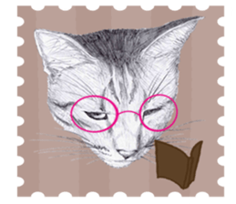 My cat Tama's stamps sticker #624352