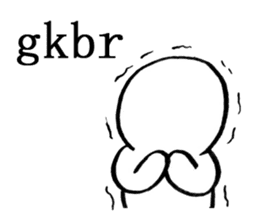 White people sticker #624449