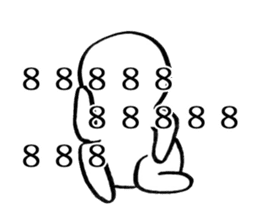 White people sticker #624462