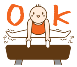 Gymnast (japanese) sticker #624575