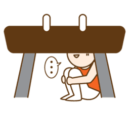 Gymnast (japanese) sticker #624576