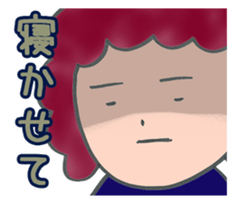 WORKING MOTHER STICKER sticker #624632