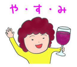 WORKING MOTHER STICKER sticker #624633