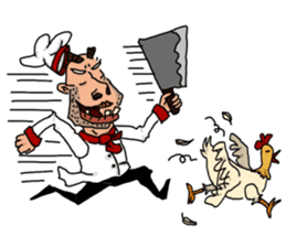 Crazy Life of Chef Eddie sticker #625245