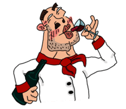 Crazy Life of Chef Eddie sticker #625247