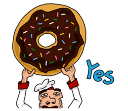 Crazy Life of Chef Eddie sticker #625255