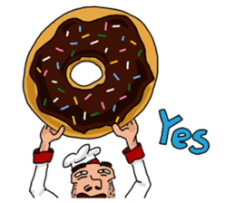 Crazy Life of Chef Eddie sticker #625255