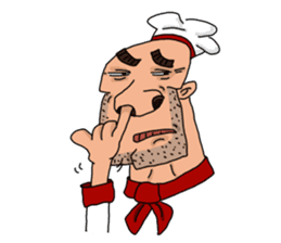 Crazy Life of Chef Eddie sticker #625259