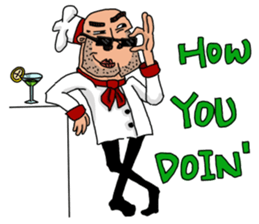 Crazy Life of Chef Eddie sticker #625264