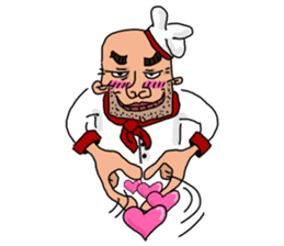 Crazy Life of Chef Eddie sticker #625265