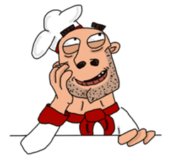 Crazy Life of Chef Eddie sticker #625270