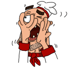 Crazy Life of Chef Eddie sticker #625271