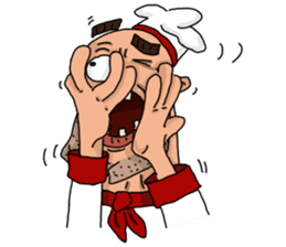 Crazy Life of Chef Eddie sticker #625271