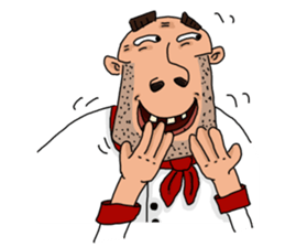 Crazy Life of Chef Eddie sticker #625278