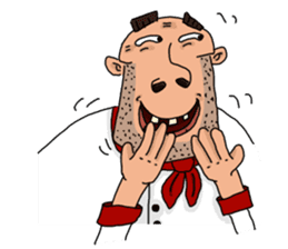 Crazy Life of Chef Eddie sticker #625278