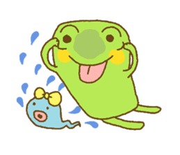 Pals and frog sticker #625458