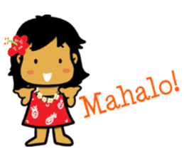 Mahalo chan 2 sticker #625533