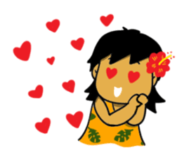 Mahalo chan 2 sticker #625545