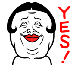 ROSHIHI's Funny Face Stamp sticker #625643