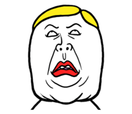 ROSHIHI's Funny Face Stamp sticker #625647