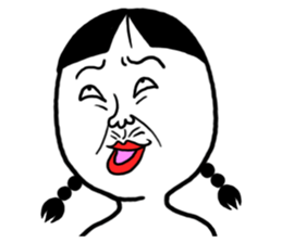 ROSHIHI's Funny Face Stamp sticker #625652