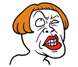 ROSHIHI's Funny Face Stamp sticker #625653